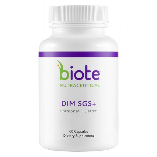 Biote Nutraceuticals DIM Formula | Hormone & Detox Support | 60 Capsules