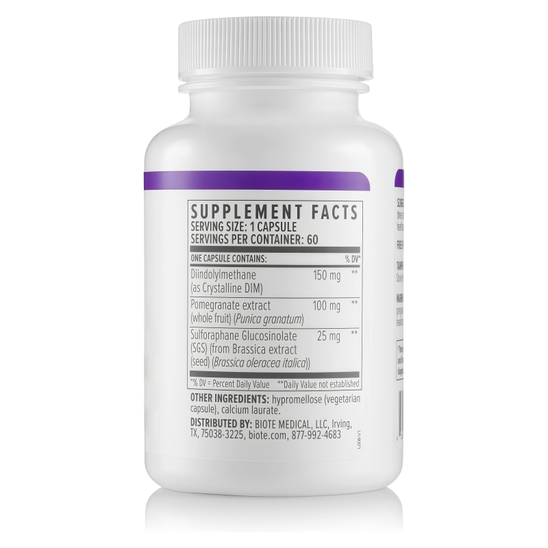 Biote Nutraceuticals DIM Formula | Hormone & Detox Support | 60 Capsules