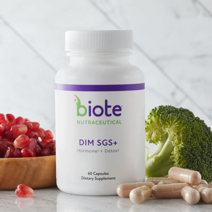 Biote Nutraceuticals DIM Formula | Hormone & Detox Support | 60 Capsules